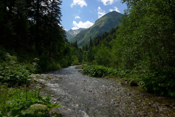 Поход Архыз - Имеретинские озера (Горный туризм, имеретинские озёра, кавказский заповедник)