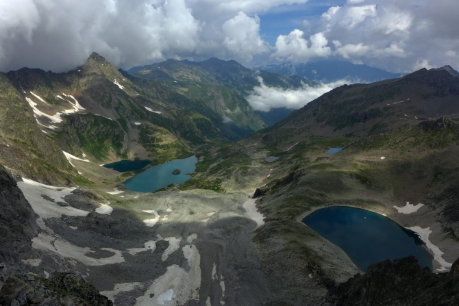 Поход Архыз - Имеретинские озера (Горный туризм, имеретинские озёра, кавказский заповедник)