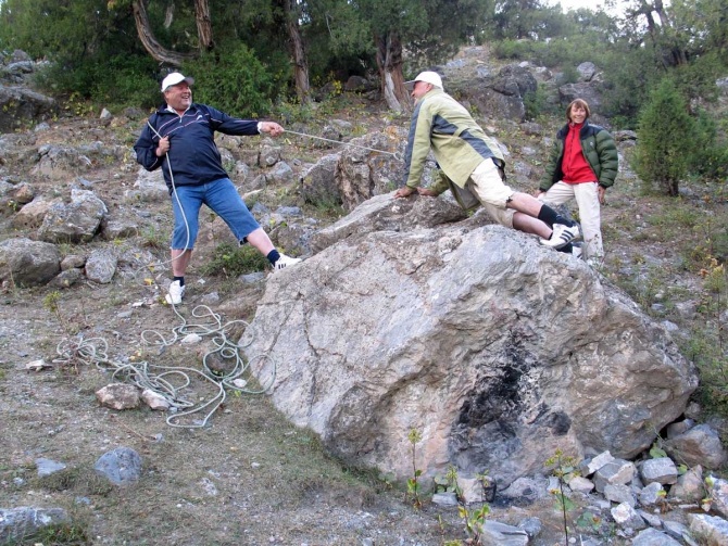 Руфина Григорьевна всегда с мной... (Альпинизм)