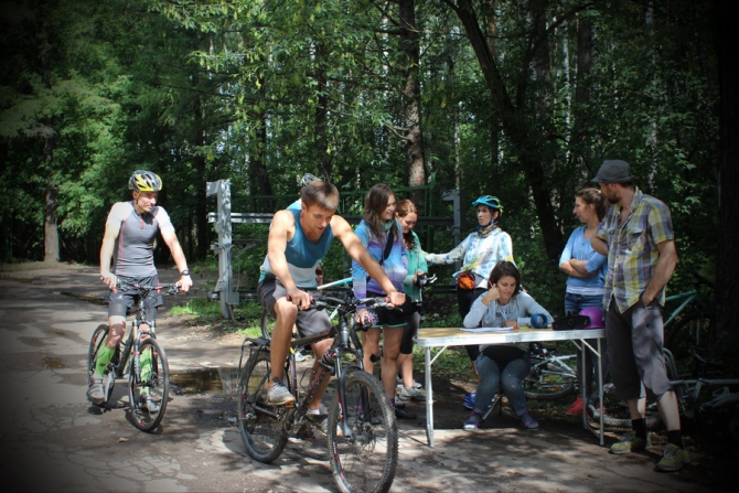 "Скалотрон" в г.Королёв 16.08 был! Фото с места событий. (Скалолазание, скалолазание, бег, велосипед)