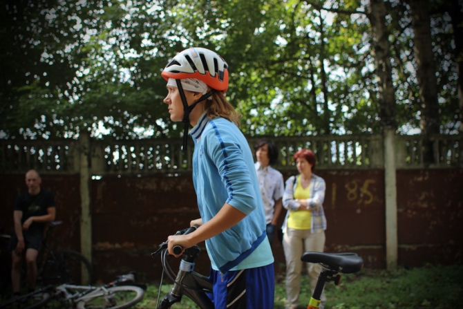 "Скалотрон" в г.Королёв 16.08 был! Фото с места событий. (Скалолазание, скалолазание, бег, велосипед)