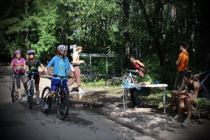 "Скалотрон" в г.Королёв 16.08 был! Фото с места событий. (Скалолазание, скалолазание, бег, велосипед)