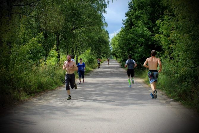 "Скалотрон" в г.Королёв 16.08 был! Фото с места событий. (Скалолазание, скалолазание, бег, велосипед)