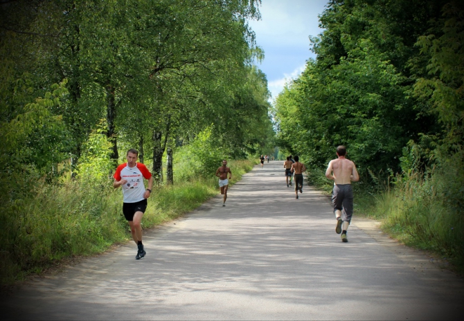 "Скалотрон" в г.Королёв 16.08 был! Фото с места событий. (Скалолазание, скалолазание, бег, велосипед)