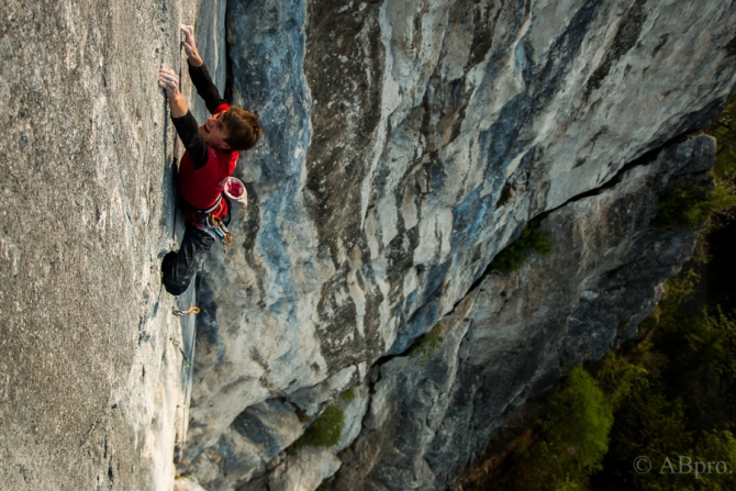 Роланд Хемецбергер: Заратурстра 8с+ (Куфштайн) на своих точках (Скалолазание, трэд-стиль, первопрохождение, лазание на своих точках)