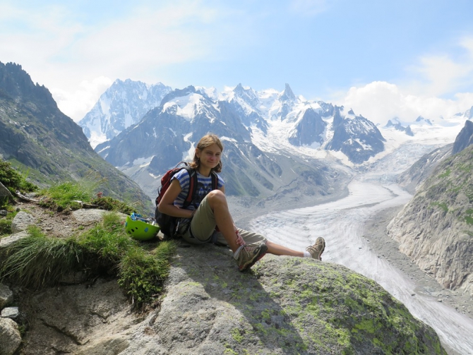 Поход по маршруту Balcon de la Mer de Glace в Шамони (Альпинизм, ледник мер де глас, приют куверкль, приют шарпуа, трекинг)