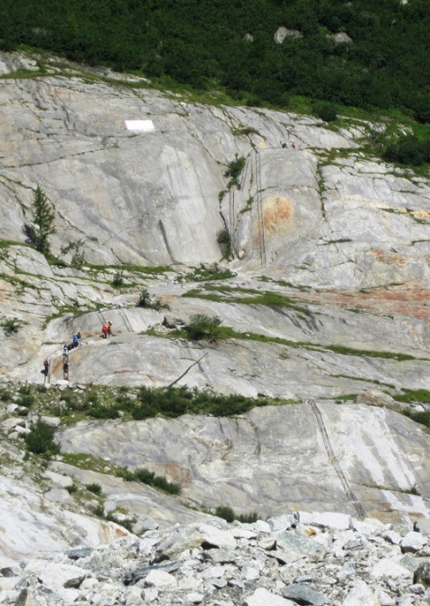 Поход по маршруту Balcon de la Mer de Glace в Шамони (Альпинизм, ледник мер де глас, приют куверкль, приют шарпуа, трекинг)