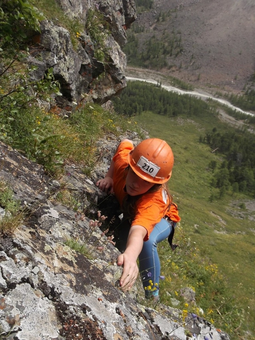 Хроники Новосибирского альпинизма: июль-август 2014 в Актру, детская смена. (дети)