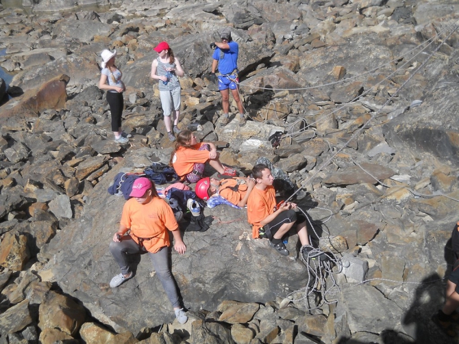 Хроники Новосибирского альпинизма: июль-август 2014 в Актру, детская смена. (дети)