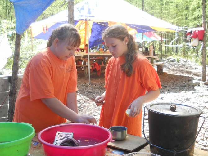 Хроники Новосибирского альпинизма: июль-август 2014 в Актру, детская смена. (дети)