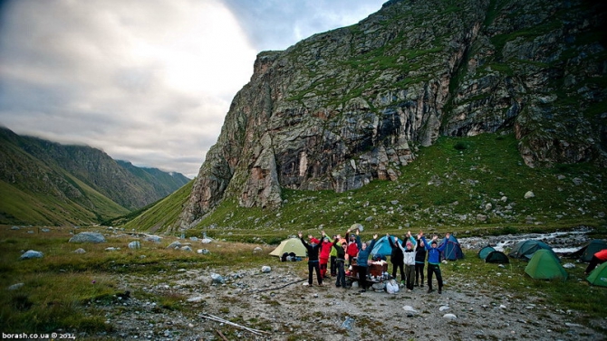Работа горной школы "Категория трудности" в Безенги 2014 (Альпинизм, горная школа "категория трудности" им.ставницера, ситник михаил, сборы, альпинизм)