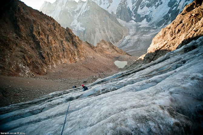 Работа горной школы "Категория трудности" в Безенги 2014 (Альпинизм, горная школа "категория трудности" им.ставницера, ситник михаил, сборы, альпинизм)