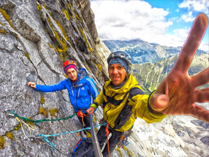 Пиц Бадиль и МБ (Альпинизм, Badile, mont blanc, bregaglia, Scoria, cassin)