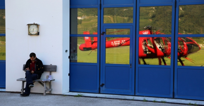 Вертолетом в Венецию..