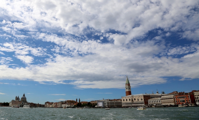 Вертолетом в Венецию..