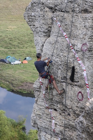 Пятое открытое Первенство Москвы на Ворголе. (Скалолазание, скалолазание, скалолазание)