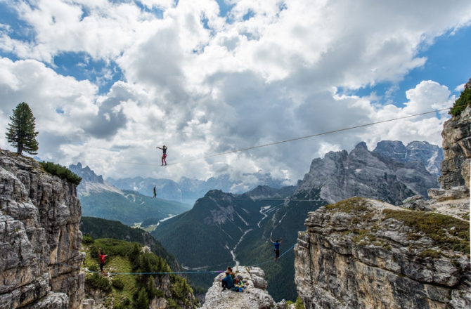 Хайлайн фестиваль в Доломитах. (Горный туризм)