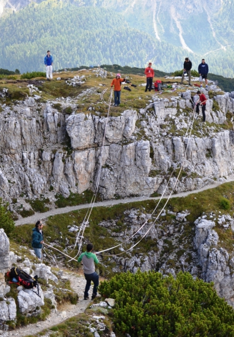 Хайлайн фестиваль в Доломитах. (Горный туризм)
