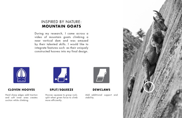 Ножной протез для скалолазания (Альпинизм)