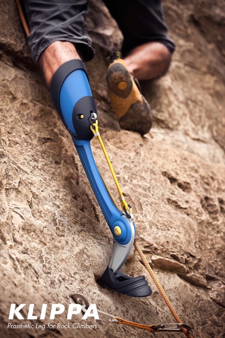 Ножной протез для скалолазания (Альпинизм)