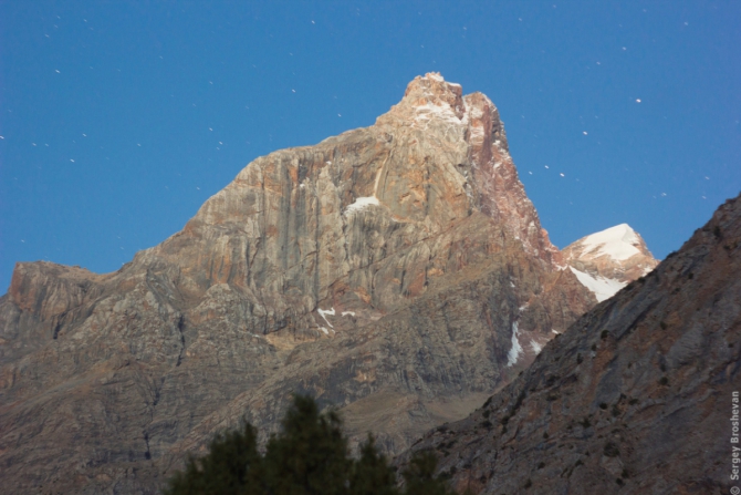 Звезды на Алаудинских Озерах, Фаны (Туризм, фанские горы, фото, млечный путь, ночь в горах, ночь фото, Брошеван Сергей, фанские горы, фото, млечный путь, ночь в горах, ночь фото, Брошеван Сергей)