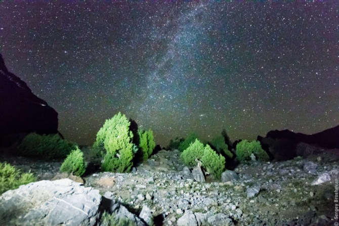 Звезды на Алаудинских Озерах, Фаны (Туризм, фанские горы, фото, млечный путь, ночь в горах, ночь фото, Брошеван Сергей, фанские горы, фото, млечный путь, ночь в горах, ночь фото, Брошеван Сергей)