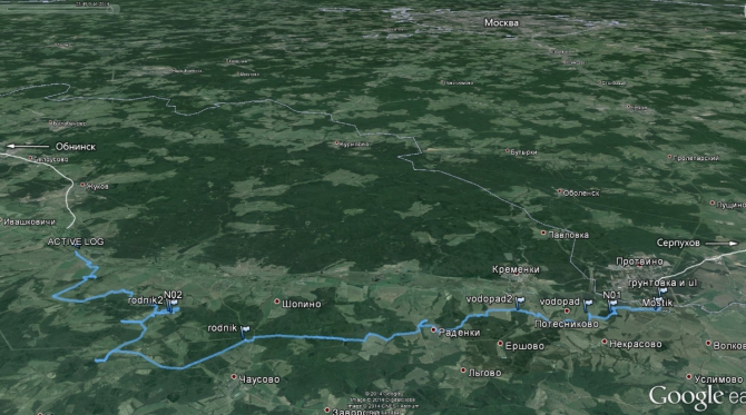 По водопадам и родникам Калужской области, или тест написания постов в новом Риске (Путешествия, пвд, пвд)