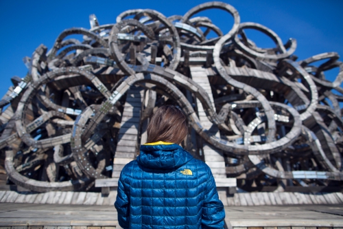 "Где бы я ни был, куртка всегда одна". Плавали, знаем. (the north face russia, thermoball, угра, никола-ленивец, расслабон не шуточный в выхи)