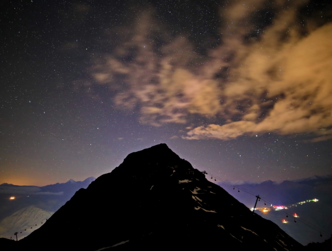 "Дожди забренчали сонаты..." (фотоотчет, Альпинизм, красная поляна, осень, небо, горы, творчество)