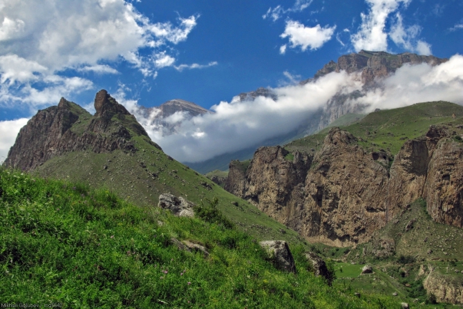 Безенги-2014. Фоторассказ (Горный туризм, горы, кавказ, Шиле, Соухауз, Гийбашкёль, думала, коштантау)