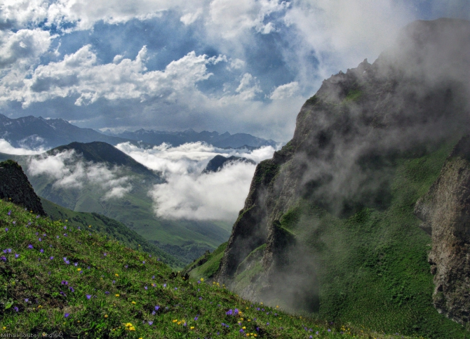 Безенги-2014. Фоторассказ (Горный туризм, горы, кавказ, Шиле, Соухауз, Гийбашкёль, думала, коштантау)