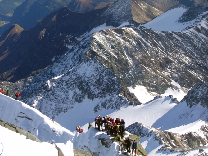 Гроссглокнер – высшая точка Австрии, Штудльграт – отличный маршрут. (Альпинизм, альпы, австрия)