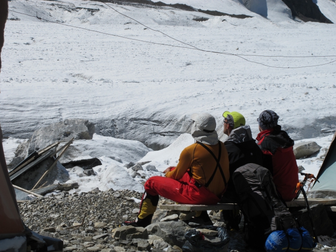 Мои первые семь. Восхождение на Хан-Тенгри (7010м). Северный маршрут. Август 2014 (Альпинизм)