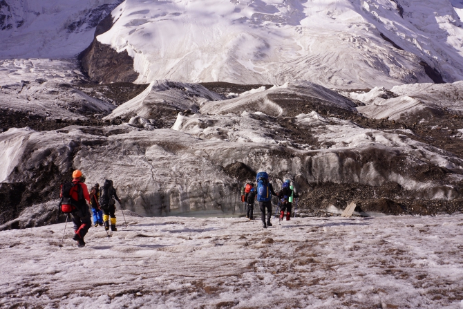 Мои первые семь. Восхождение на Хан-Тенгри (7010м). Северный маршрут. Август 2014 (Альпинизм)