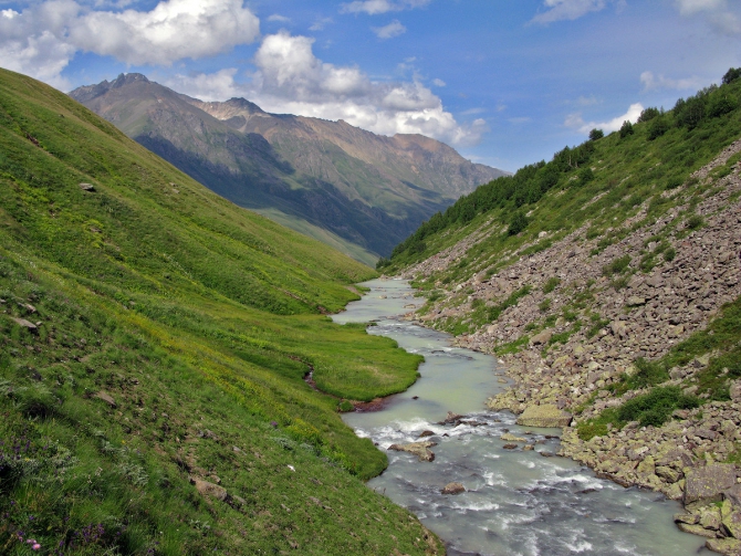 Озера Донгузоруна (Горный туризм, горы, кавказ, кбр, озеро, юсеньги)