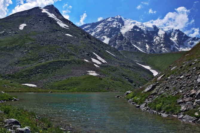 Озера Донгузоруна (Горный туризм, горы, кавказ, кбр, озеро, юсеньги)