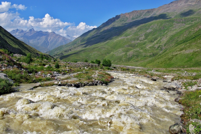 Озера Донгузоруна (Горный туризм, горы, кавказ, кбр, озеро, юсеньги)