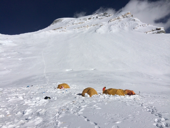 Фотографии с Чо-Ойю. Восхождение команды Клуба 7 Вершин (Альпинизм)