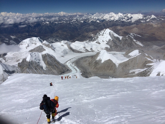 Фотографии с Чо-Ойю. Восхождение команды Клуба 7 Вершин (Альпинизм)