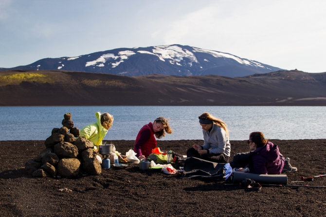 Горелка MSR Reactor в походе (Путешествия, путешествия, исландия, треккинг)