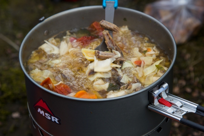 Горелка MSR Reactor в походе (Путешествия, путешествия, исландия, треккинг)