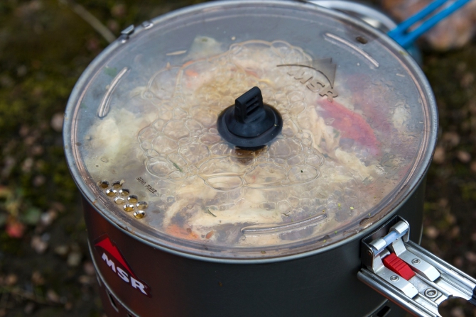 Горелка MSR Reactor в походе (Путешествия, путешествия, исландия, треккинг)