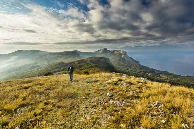 ПВД на выходные (Горный туризм, фото, крым, поход, куш-кая, брошеван, ЭкстримГид)