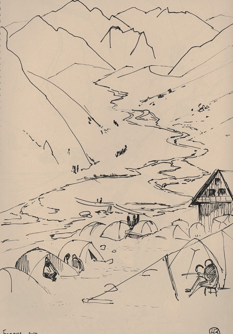 Туман над Безенги... (Альпинизм, горы, горы, горы)