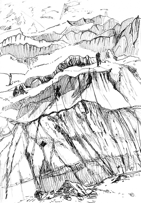 Туман над Безенги... (Альпинизм, горы, горы, горы)