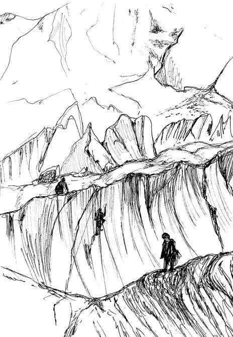 Туман над Безенги... (Альпинизм, горы, горы, горы)