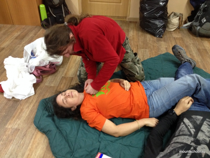 Фотоотчет о курсе Первой помощи (Альпинизм, Дергачев, веденин, первая помощь, mountschool.ru, Дергачев, веденин, первая помощь, mountschool.ru)
