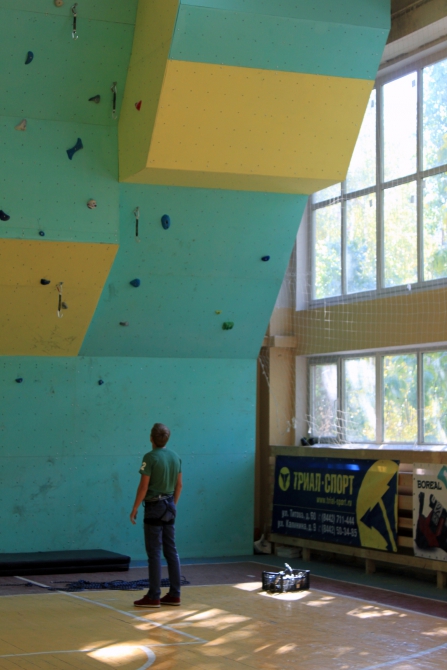 Наконец-то в Волгограде открылся новый скалодром! (Скалолазание)