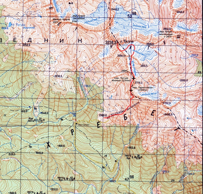 Чугуш - июнь 2008 (Альпинизм, горы, кавказ, красная поляна, ачишхо)