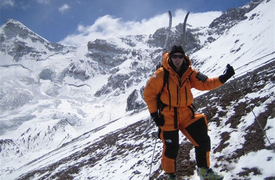 Speed Riding с вершины Аконкагуа (Воздух, scarpa)